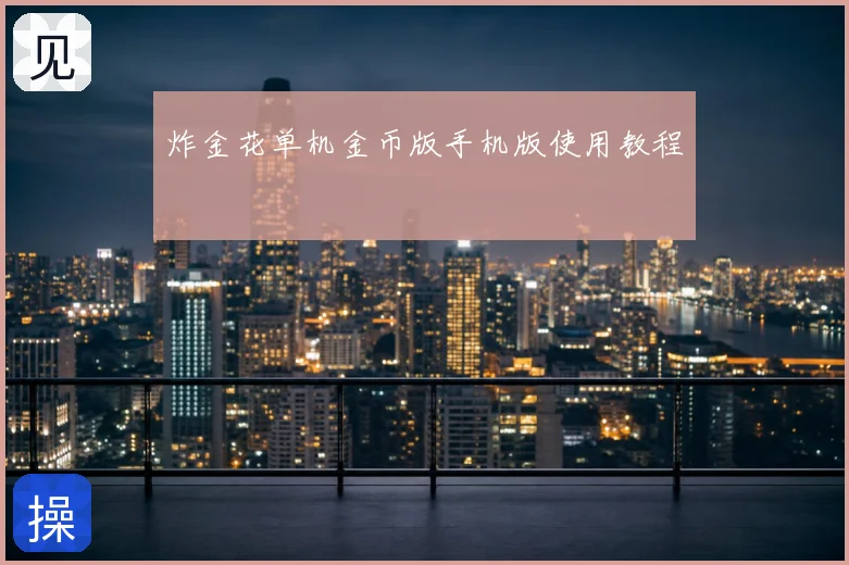 炸金花单机金币版手机版使用教程